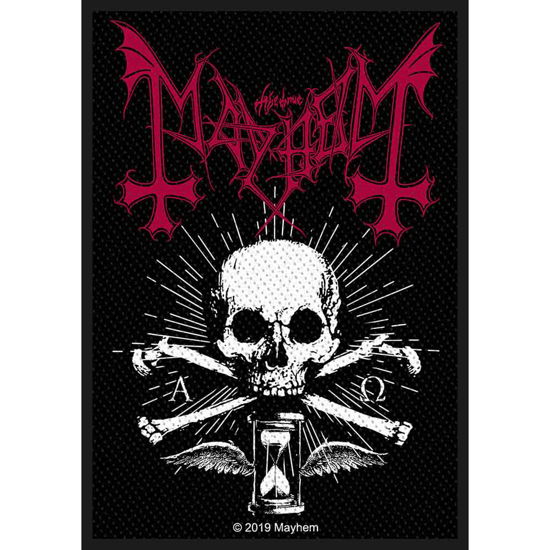 Mayhem Standard Woven Patch: Alpha Omega Daemon - Mayhem - Merchandise - PHD - 5055339798673 - October 28, 2019