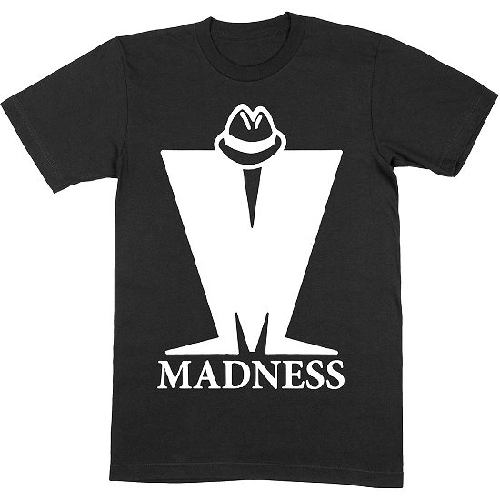 Cover for Madness · Madness Unisex T-Shirt: M Logo (T-shirt) [size S] [Black - Unisex edition]