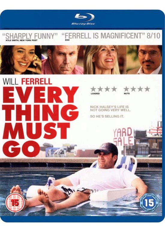 Cover for Everything Must Go Bluray (Blu-Ray) (2011)