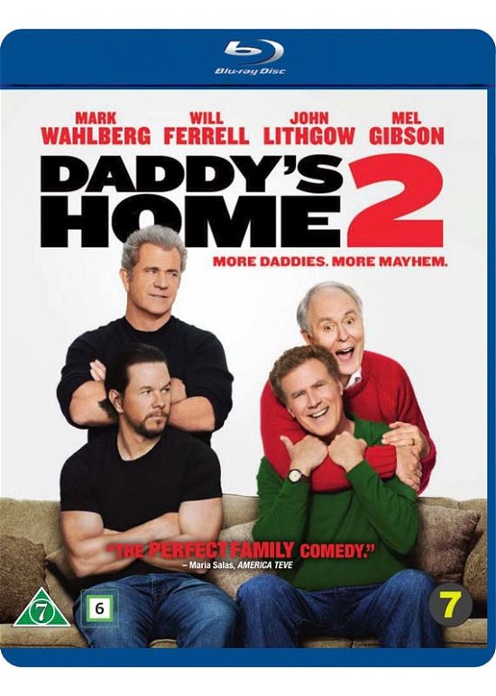 Cover for Daddy's Home 2 (Blu-ray) (2018)
