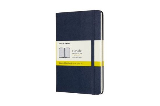 Cover for Moleskin · Moleskine Medium Squared Hardcover Notebook: Sapphire Blue (Paperback Book) (2019)