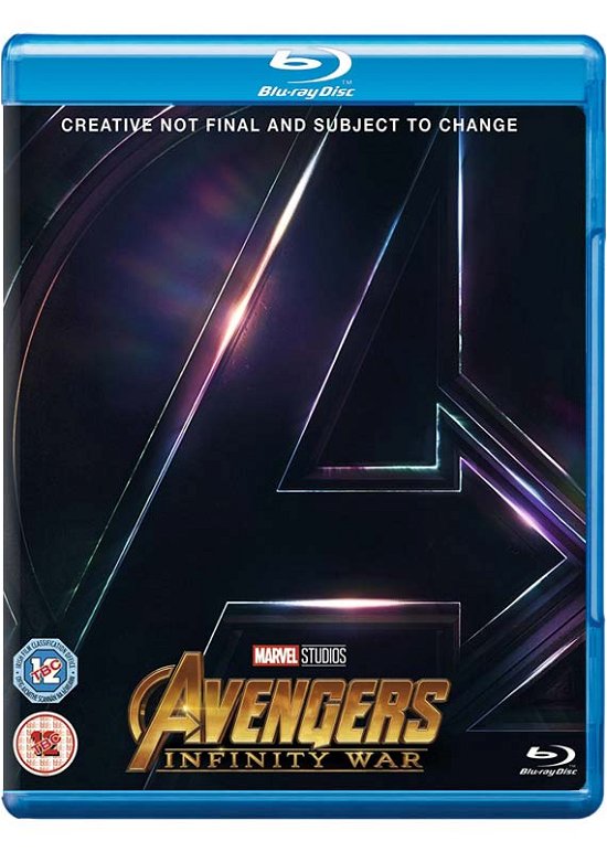 Cover for Avengers Infinity War (Blu-ray) (2018)