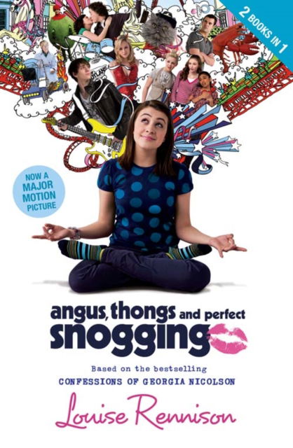 Cover for Louise Rennison · Angus, Thongs and Perfect Snogging (WITH &quot;It's OK, I'm Wearing Really Big Knickers!&quot;) - Confessions of Georgia Nicolson (Taschenbuch) [Film tie-in bind-up edition] (2008)