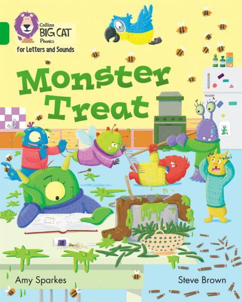 Monster Treat: Band 05/Green - Collins Big Cat Phonics for Letters and Sounds - Amy Sparkes - Bücher - HarperCollins Publishers - 9780008251673 - 8. Dezember 2017