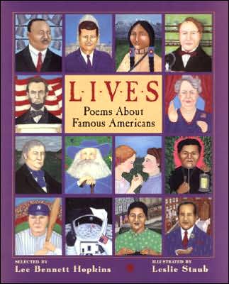 Cover for Lee Bennett Hopkins · Lives: Poems About Famous Americans (Hardcover Book) [1st edition] (1999)