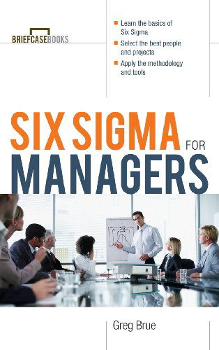 Cover for Brue · 6 Sigma for Managers (Inbunden Bok) (2002)