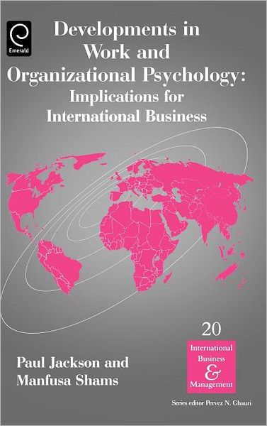 Cover for Manfusa Shams · Developments in Work and Organizational Psychology: Implications for International Business - International Business and Management (Hardcover Book) [New edition] (2005)