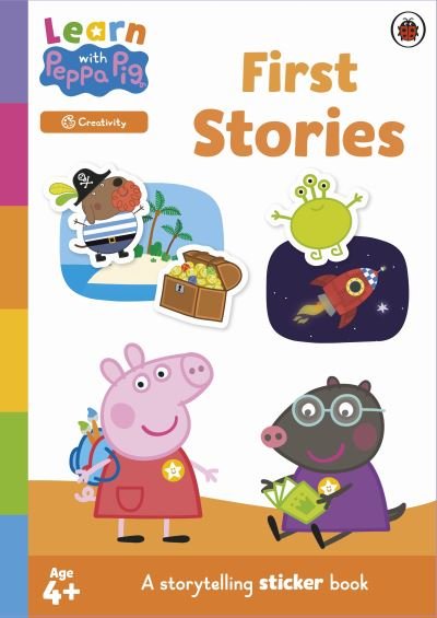 Cover for Peppa Pig · Learn with Peppa: First Stories sticker activity book - Learn with Peppa (Paperback Bog) (2024)