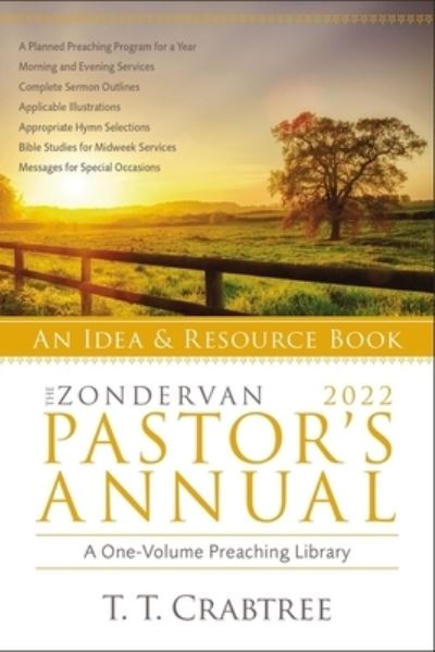 Cover for T. T. Crabtree · The Zondervan 2022 Pastor's Annual: An Idea and Resource Book (Paperback Book) (2021)