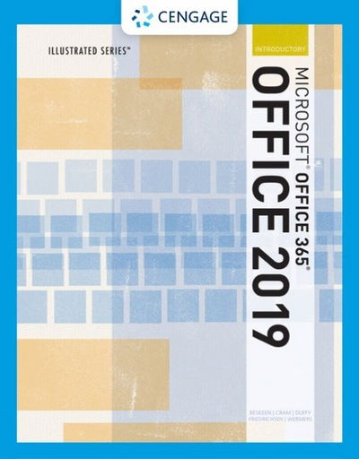 Cover for Friedrichsen, Lisa (Johnson County Community College) · Illustrated Microsoft (R)Office 365 &amp; Office 2019 Introductory (Paperback Book) [New edition] (2019)