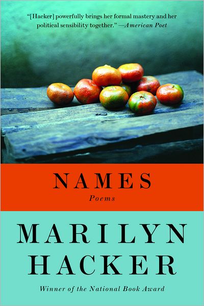 Cover for Marilyn Hacker · Names: Poems (Paperback Book) (2011)