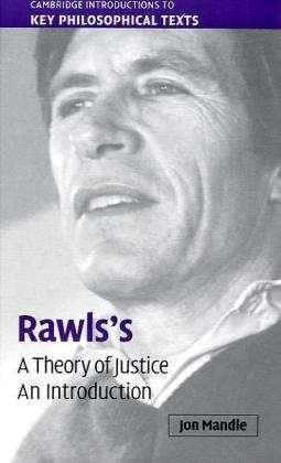 Cover for Mandle, Jon (State University of New York, Albany) · Rawls's 'A Theory of Justice': An Introduction - Cambridge Introductions to Key Philosophical Texts (Paperback Book) (2009)