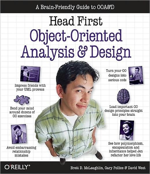 Head First Objects-Oriented Analysis and Design: The Best Introduction to Object Orientated Programming - David Wood - Bøker - O'Reilly Media - 9780596008673 - 2. januar 2007