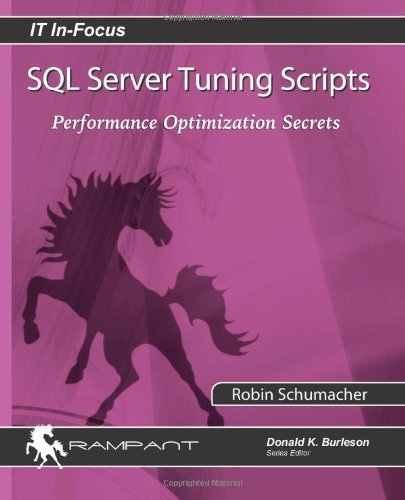 Cover for Robin Schumacher · Sql Server Tuning Scripts: Performance Optimization Secrets (It In-focus) (Pocketbok) (2014)