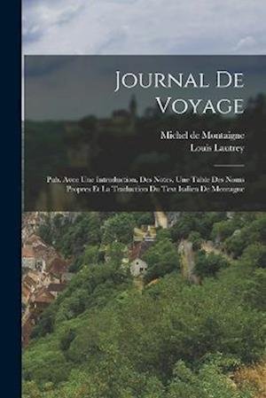 Cover for Michel Montaigne · Journal de Voyage (Book) (2022)