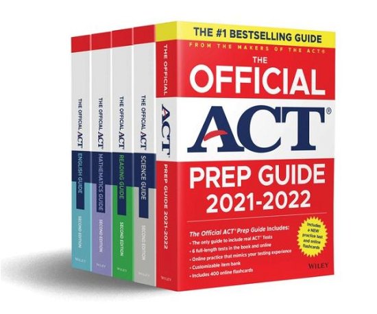The Official ACT Prep & Subject Guides 2021-2022 Complete Set - Act - Boeken - John Wiley & Sons Inc - 9781119888673 - 27 december 2021