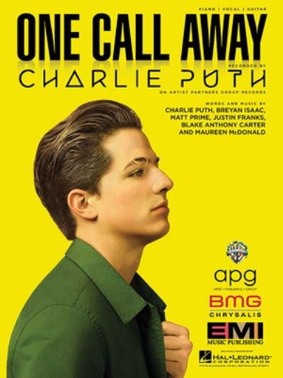 Cover for Charlie Puth · One Call Away (Bog) (2016)