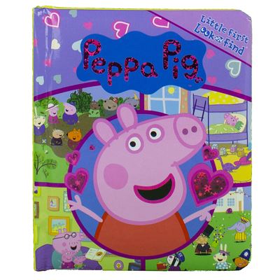 Cover for Susan Rich Brooke · Peppa Pig - Little First Look and Find - PI Kids (Board book) (2017)