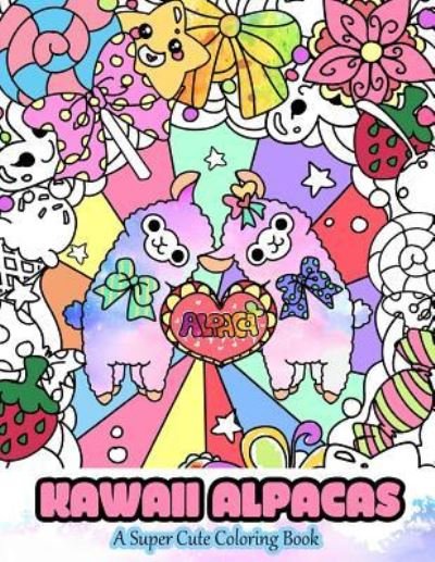 Cover for Mindful Coloring Books · Kawaii Alpacas (Paperback Book) (2016)