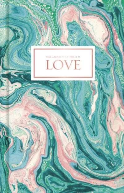 Cover for B&amp;H Editorial Staff · Love-Pink and Teal Marble, Journal (Book) (2018)