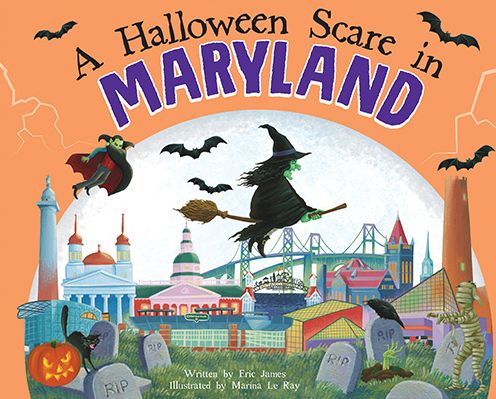 Cover for Eric James · A Halloween Scare in Maryland (Hardcover Book) (2021)