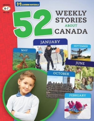 Cover for Ruth Solski · 52 Weekly Nonfiction Stories about Canada Grades 6-7 (Book) (2015)