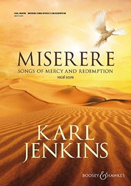 Cover for Karl Jenkins · Miserere Songs of Mercy &amp; Redemption (Taschenbuch) (2020)