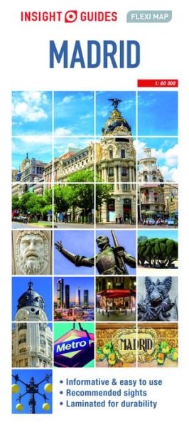 Cover for Insight Guides · Insight Guides Flexi Map Madrid (Insight Maps) - Insight Guides Flexi Maps (Landkarten) [4 Revised edition] (2020)
