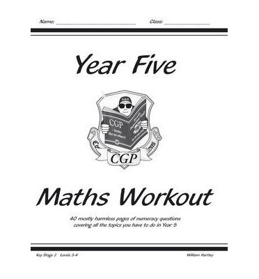 Cover for CGP Books · KS2 Maths Workout - Year 5 - CGP Year 5 Maths (Pocketbok) (2023)