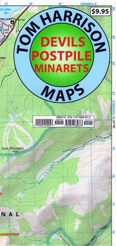 Cover for Tom Harrison · Devil's Postpile Trail Map (Tom Harrison Maps) (Map) (2010)