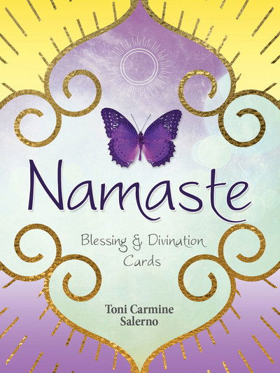 Cover for Carmine Salerno, Toni (Toni Carmine Salerno) · Namaste: Blessing &amp; Divination Cards (Flashcards) (2016)