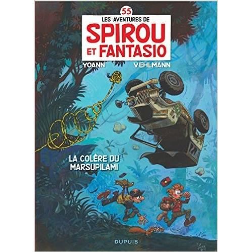 Cover for Fabien Vehlmann · Les aventures de Spirou et Fantasio: La colere du marsupilami (Gebundenes Buch) (2016)