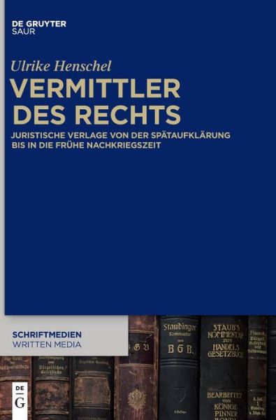 Cover for Henschel · Vermittler des Rechts (Book) (2015)