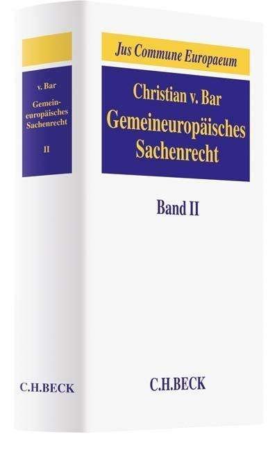 Cover for Bar · Gemeineuropäisches Sachenrecht.02 (Book)