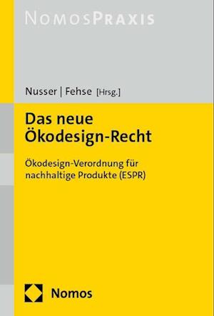 Cover for Marthe-Louise Fehse · Neue Okodesign-Recht (Book) (2024)