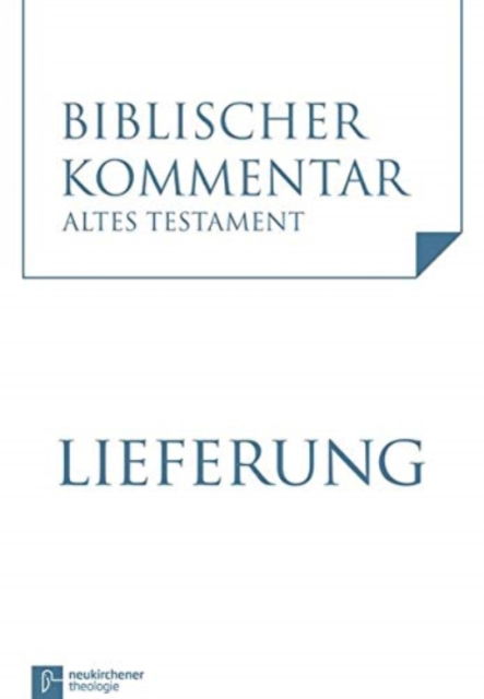 Cover for Friedhelm Hartenstein · Biblischer Kommentar Altes Testament - Neubearbeitungen: Lieferung 2 (Paperback Book) (2015)