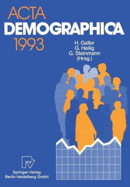 Cover for Heinz Galler · Acta Demographica 1993 - Acta Demographica (Paperback Book) [1994 edition] (1994)