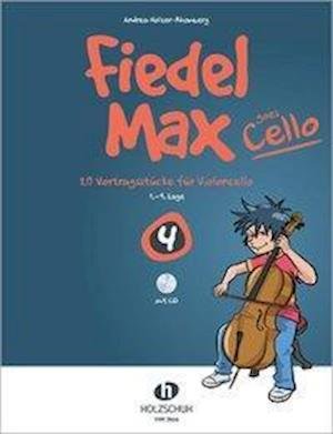 Cover for Holzer-Rhomberg · Fiedel-Max goes Cello 4 (Book) (2024)