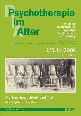 Cover for Peter Baurle · Psychotherapie Im Alter Nr. 18: Sterben, Endlichkeit Und Tod, Herausgegeben Von Eike Hinze (Paperback Book) (2008)