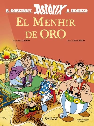 Cover for Rene Goscinny · Asterix in Spanish: El Menhir de Oro (Gebundenes Buch) (2020)