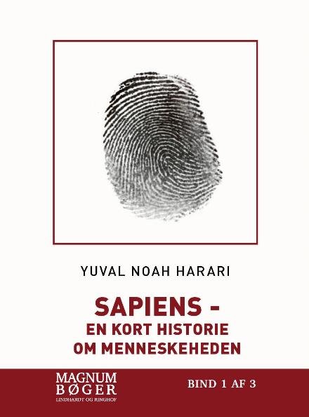 Cover for Yuval Noah Harari · Sapiens - En kort historie om menneskeheden (storskrift) (Bound Book) [3rd edition] (2017)