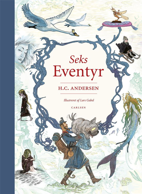 Cover for H.C. Andersen · Seks eventyr - H. C. Andersen (Bound Book) [1er édition] (2020)