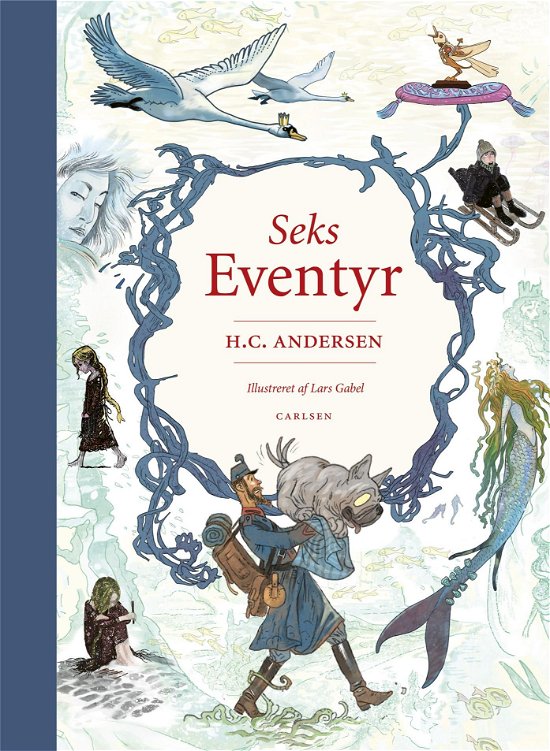 Cover for H.C. Andersen · Seks eventyr - H. C. Andersen (Gebundesens Buch) [1. Ausgabe] (2020)