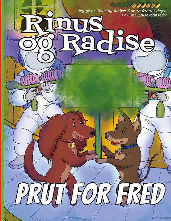 Cover for Anders Porsgaard; Allan Porsgaard · Rinus og Radise (Hardcover Book) [1st edition] (2024)