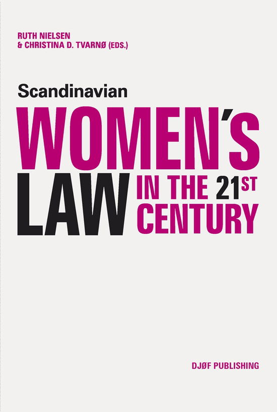 Cover for Ruth Nielsen · Scandinavian Women's Law in the 21st Century (Paperback Book) [1. wydanie] [Paperback] (2012)