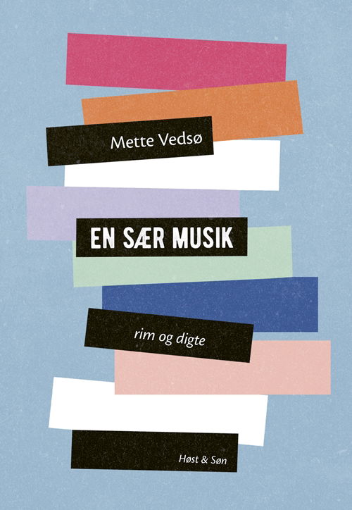 Cover for Mette Vedsø · En sær musik (Bound Book) [1º edição] (2018)