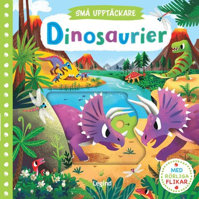 Cover for Campbell Books · Dinosaurier - med rörliga flikar (Book) (2023)