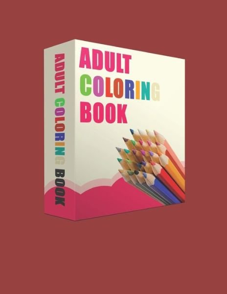 Cover for Amr Abass · Adult Coloring Book (Pocketbok) (2020)