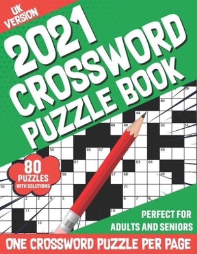 Cover for Major G DeWitt Publication · 2021 Crossword Puzzle Book (Paperback Book) (2021)