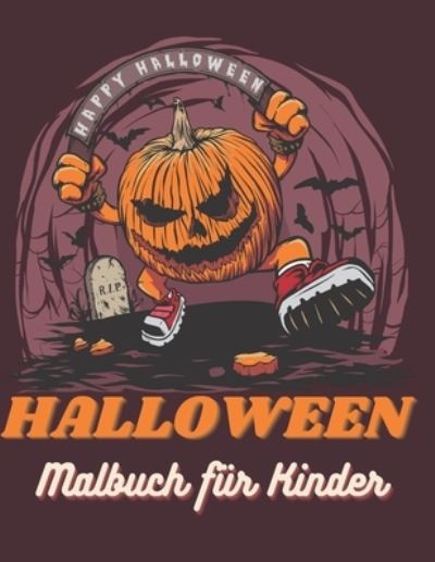 Cover for Trendy Art · HALLOWEEN Malbuch fur Kinder (Paperback Book) (2020)